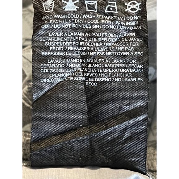 Hurley Mens 34 Gray Tropical Board Shorts Red Stripe Gray Stretch Swim EUC - Picture 10 of 10